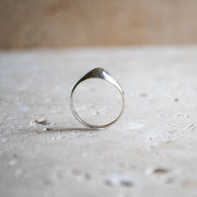Delicate Mountain and Hill Ring made of 925 Sterling Silver handcrafted