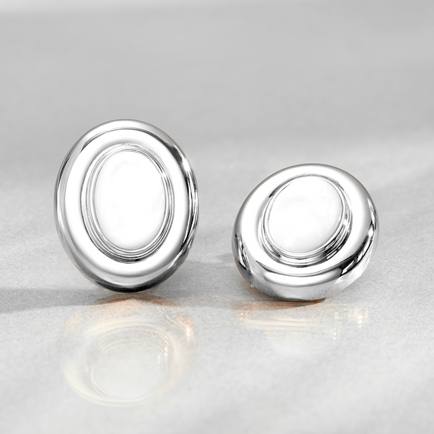 Giselle Pearl Earrings | White Gold