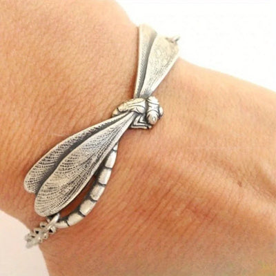 Vintage Boho Dragonfly Bracelet