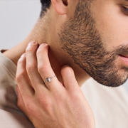 Fine moonstone ring with oval stone 925 sterling silver handmade