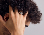 Evil Eye Protection Eye Ring made of 925 Sterling Silver