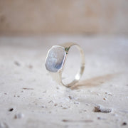 925 Sterling Silver Signet Ring Square Handmade Decorated