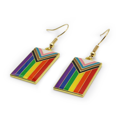 Progress Pride Flag Earrings