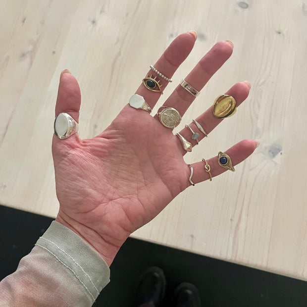 Fine moonstone ring with oval stone 925 sterling silver handmade