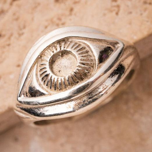 Evil Eye Protection Eye Ring made of 925 Sterling Silver