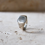 925 Sterling Silver Signet Ring Handmade