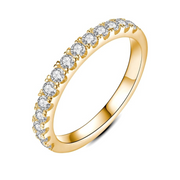 Wedding Band | White Gold