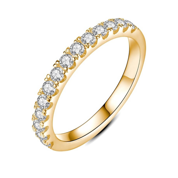 Wedding Band | White Gold