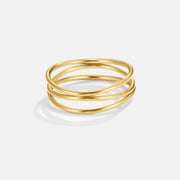 Infinity Loop - Gold Ring