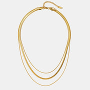 Gold Multi-Layered Necklace