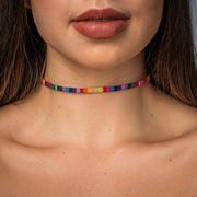 Pride Adjustable Choker Necklace