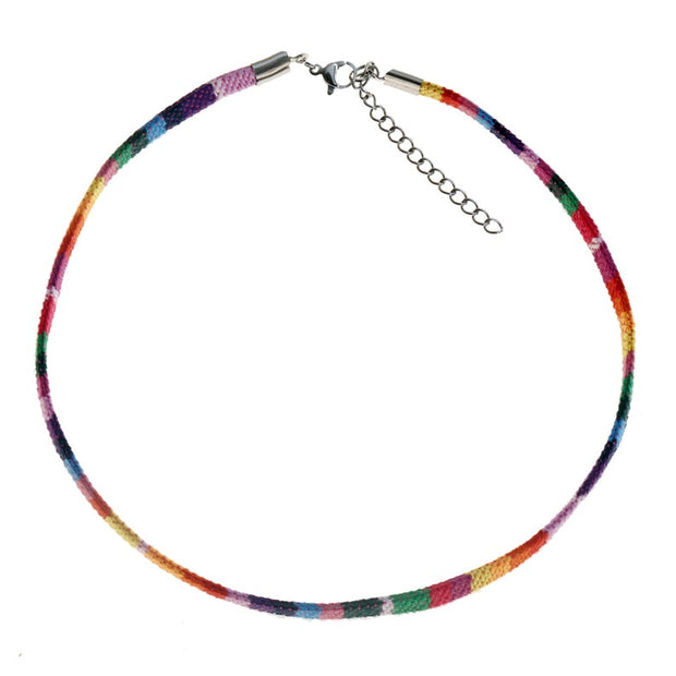 Pride Adjustable Choker Necklace