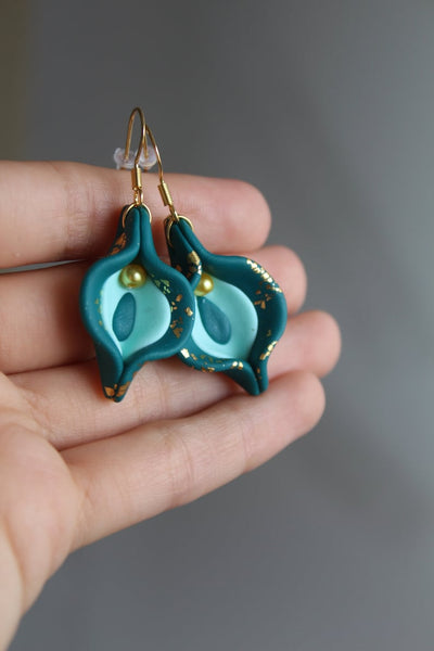 Vulva Earrings – Feminist Statement