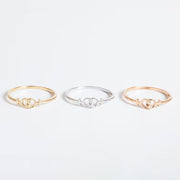 Lesbian Venus Symbols Ring - Interlocking