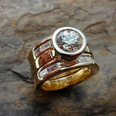 Exclusive Vintage Glass Ring