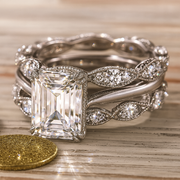 Vintage Silver Bright Layer Ring