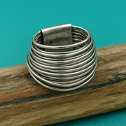 Vintage Layering Silver Ring