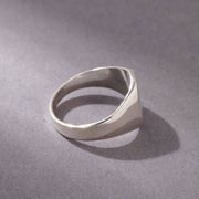 925 Sterling Silver Signet Ring Handmade