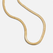 Snake Chain Gold Necklace
